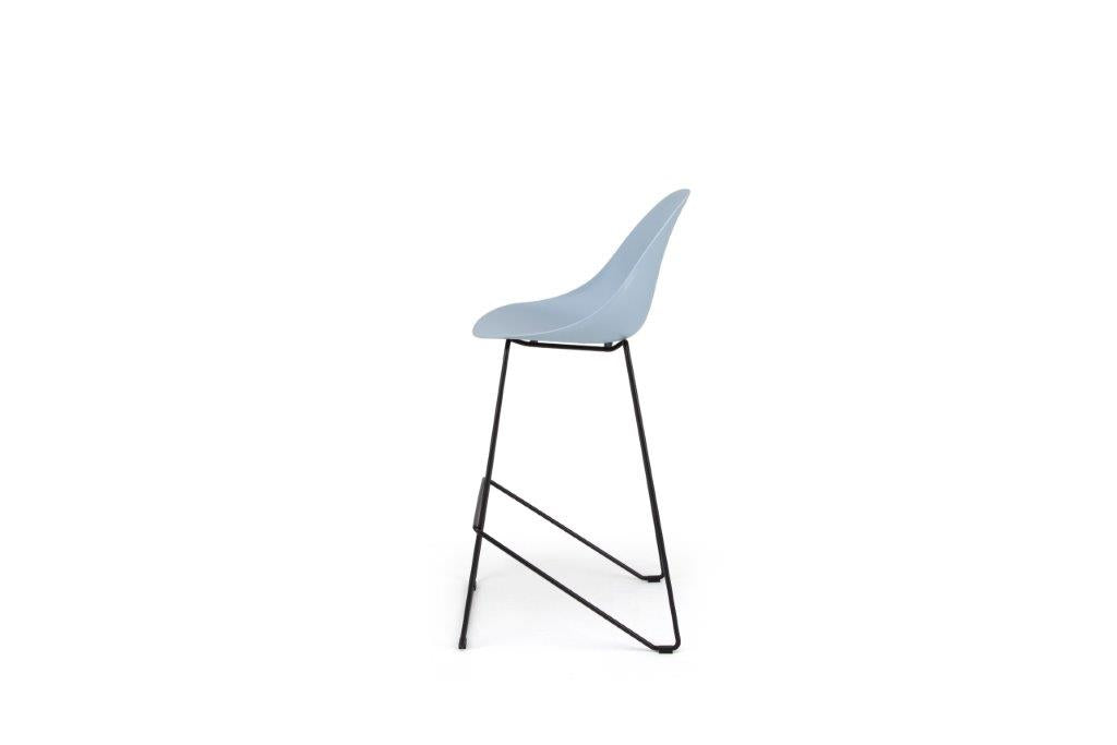 LEISURE ARMLESS BAR CHAIR, KD LEGS - HOARE GROUP 